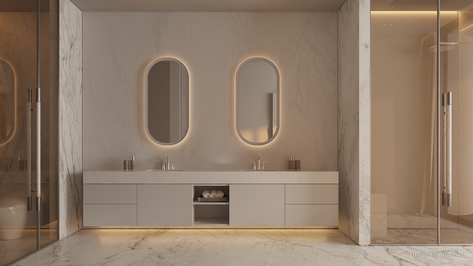 Primary bath vanity